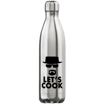 Let's cook, Inox (Stainless steel) hot metal mug, double wall, 750ml