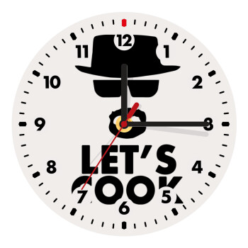 Let's cook, Ρολόι τοίχου ξύλινο (20cm)