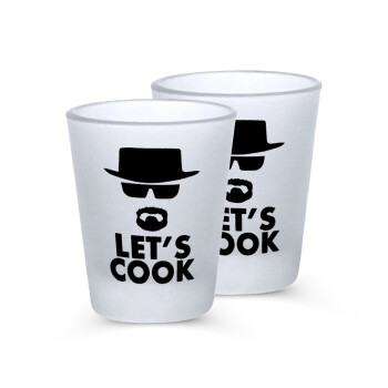 Let's cook, Σφηνοπότηρα γυάλινα 45ml του πάγου (2 τεμάχια)