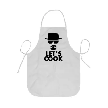 Let's cook, Ποδιά Σεφ ολόσωμη κοντή  Παιδική (44x62cm)