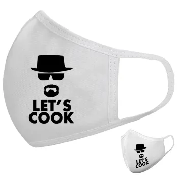 Let's cook, Μάσκα υφασμάτινη υψηλής άνεσης παιδική (Δώρο πλαστική θήκη)