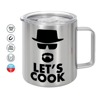Let's cook, Mug Stainless steel double wall 300ml
