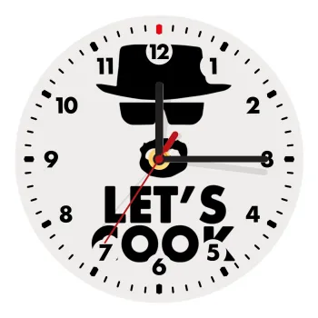 Let's cook, Ρολόι τοίχου ξύλινο (20cm)