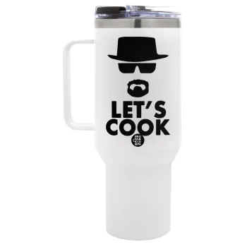 Let's cook, Mega Tumbler με καπάκι, διπλού τοιχώματος (θερμό) 1,2L