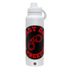 1L Stainless Steel Thermal Bottle with Phone Holder & Double Wall Insulation
