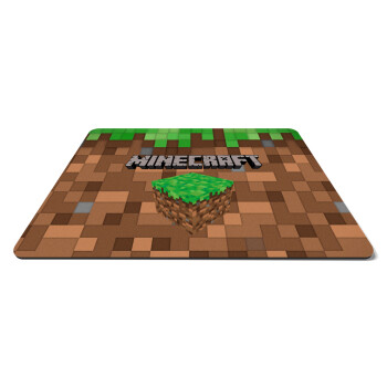 Minecraft dirt, Mousepad rect 27x19cm