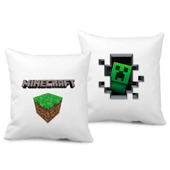 Minecraft dirt, Sofa cushion 40x40cm includes filling