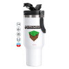 Mega Stainless steel Tumbler with lid, double wall 1,2L