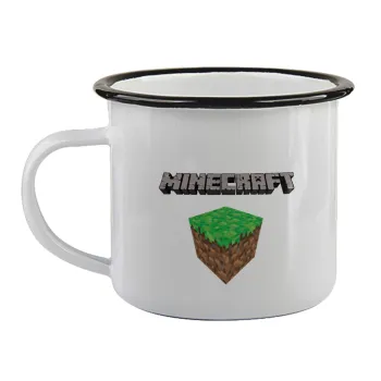 Minecraft dirt, Κούπα εμαγιέ με μαύρο χείλος 360ml