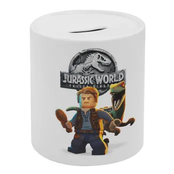 Jurassic world, Κουμπαράς πορσελάνης με τάπα