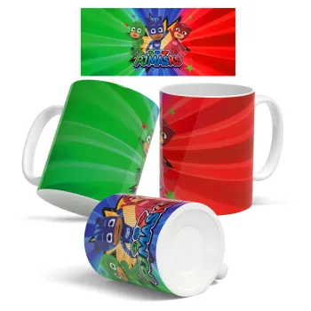 PJ masks, Κούπα, κεραμική, 330ml