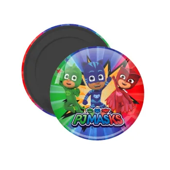 PJ masks, Μαγνητάκι ψυγείου στρογγυλό διάστασης 5cm