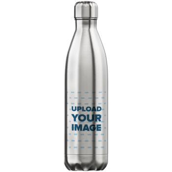 Το δικό σου σχέδιο, Μεταλλικό παγούρι θερμός Inox (Stainless steel), διπλού τοιχώματος, 750ml