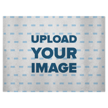 Upload your logo, Επιφάνεια κοπής γυάλινη (38x28cm)