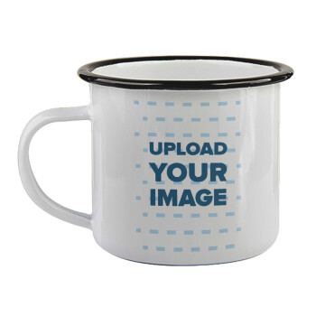 Το δικό σου σχέδιο, Κούπα εμαγιέ με μαύρο χείλος 360ml