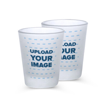 Το δικό σου σχέδιο, Σφηνοπότηρα γυάλινα 45ml του πάγου (2 τεμάχια)