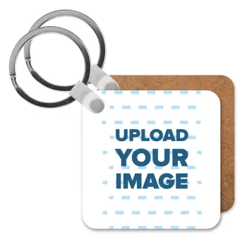 Το δικό σου σχέδιο, Μπρελόκ Ξύλινο τετράγωνο MDF