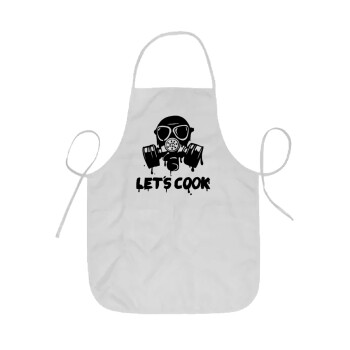 Let's cook mask, Ποδιά Σεφ ολόσωμη κοντή  Παιδική (44x62cm)