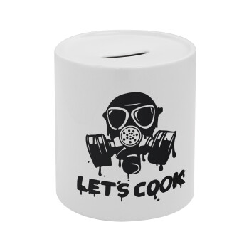 Let's cook mask, Κουμπαράς πορσελάνης με τάπα