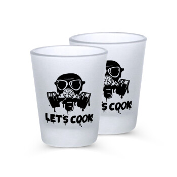 Let's cook mask, Σφηνοπότηρα γυάλινα 45ml του πάγου (2 τεμάχια)