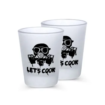 Let's cook mask, Σφηνοπότηρα γυάλινα 45ml του πάγου (2 τεμάχια)