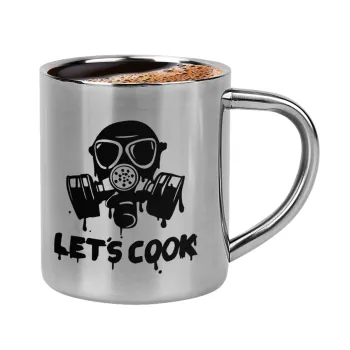 Let's cook mask, Double-wall metal cup for espresso (220ml)