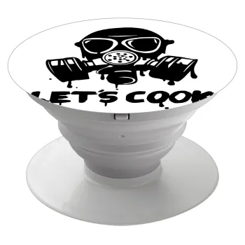 Let's cook mask, Phone Holders Stand  Λευκό Βάση Στήριξης Κινητού στο Χέρι