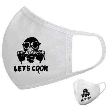 Let's cook mask, Μάσκα υφασμάτινη υψηλής άνεσης παιδική (Δώρο πλαστική θήκη)
