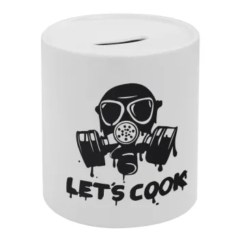 Let's cook mask, Κουμπαράς πορσελάνης με τάπα