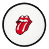 Rolling Stones Kiss, Βεντάλια υφασμάτινη αναδιπλούμενη με θήκη (20cm)