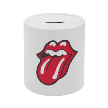 Rolling Stones Kiss, Κουμπαράς πορσελάνης με τάπα