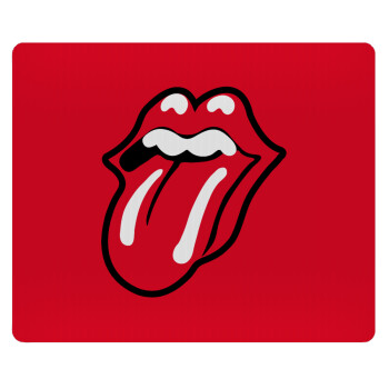 Rolling Stones Kiss, Mousepad ορθογώνιο 23x19cm
