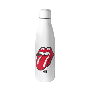 Rolling Stones Kiss, Μεταλλικό παγούρι Stainless steel, 700ml