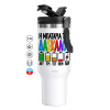 Mega Travel Mug / Κούπα Ταξιδίου, διπλού τοιχώματος (θερμό) 1,2L