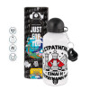 Metal water bottle, White, aluminum 500ml