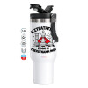 Mega Travel Mug / Κούπα Ταξιδίου, διπλού τοιχώματος (θερμό) 1,2L