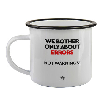 We bother only about errors, not warnings, 