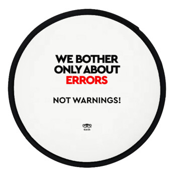 We bother only about errors, not warnings, Βεντάλια υφασμάτινη αναδιπλούμενη με θήκη (20cm)