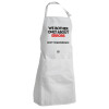Adult Chef Apron (with sliders and 2 pockets)