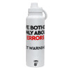 1L Stainless Steel Thermal Bottle with Phone Holder & Double Wall Insulation