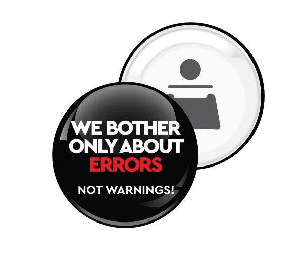 We bother only about errors — Μαγνητάκι & Ανοιχτήρι (5.9cm)