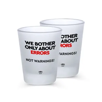 We bother only about errors, not warnings, Σφηνοπότηρα γυάλινα 45ml του πάγου (2 τεμάχια)