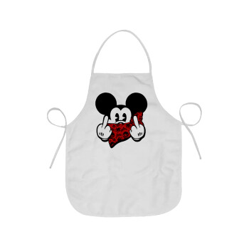 Mickey the fingers, Chef Apron Short Full Length Adult (63x75cm)