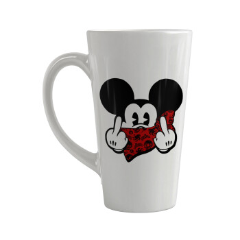 Mickey the fingers, Κούπα κωνική Latte Μεγάλη, κεραμική, 450ml