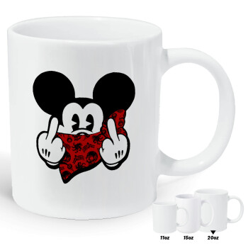Mickey the fingers, Κούπα Giga, κεραμική, 590ml