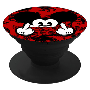 Mickey the fingers, Phone Holders Stand  Black Hand-held Mobile Phone Holder