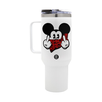 Mickey the fingers, Mega Stainless steel Tumbler with lid, double wall 1,2L