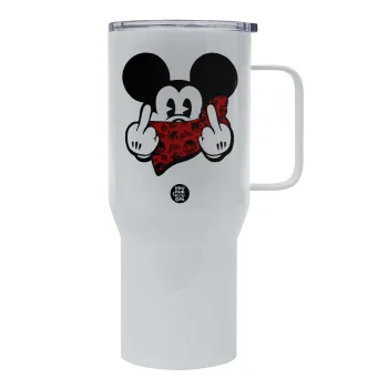 Mickey the fingers, Tumbler με καπάκι, διπλού τοιχώματος (θερμό) 750L