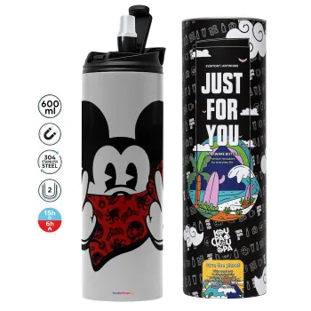 Mickey the fingers, Tumbler stainless steel GREY 600ml