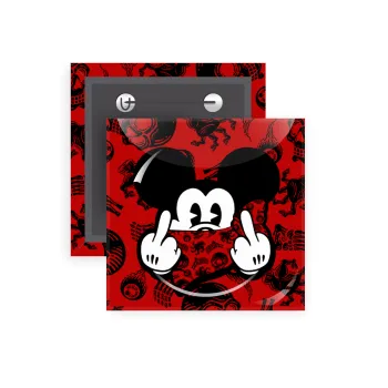 Mickey the fingers, Κονκάρδα παραμάνα τετράγωνη 5x5cm